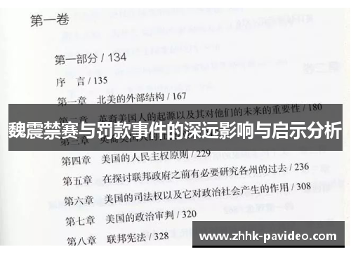 魏震禁赛与罚款事件的深远影响与启示分析